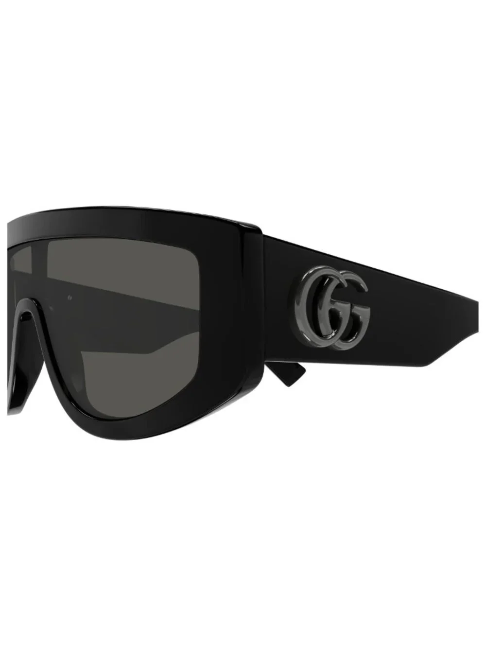 New Gucci Women's Sunglasses Black Grey Lens Acetate Frame GG1950S 001 99